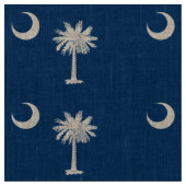 Tissu Drapeau de la Caroline du Sud (Fermer)