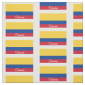 Tissu Drapeau de la Colombie (Échantillon)