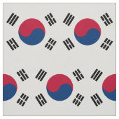 Tissu Drapeau de la Corée du Sud (Échantillon)