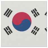 Tissu Drapeau de la Corée du Sud (Détail)