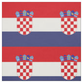 Tissu Drapeau de la Croatie (Échantillon)