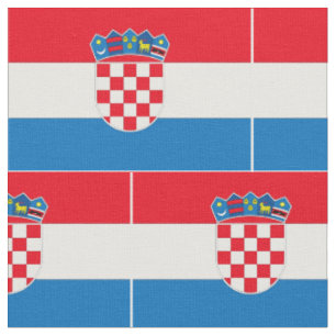 Tissu Drapeau de la Croatie