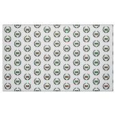 Tissu Drapeau de la Dominique (Fat Quarter)