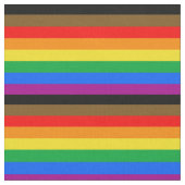 Tissu Drapeau de la fierté arc-en-ciel de Philly (Fermer)
