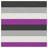 Tissu Drapeau de la fierté asexuelle (Fermer)