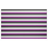 Tissu Drapeau de la fierté asexuelle (Fat Quarter)