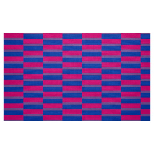 Tissu Drapeau de la fierté bisexuelle (Fat Quarter)