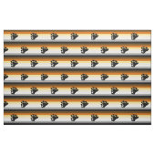 Tissu Drapeau de la fierté de l'ours avec paw (Fat Quarter)