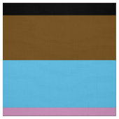 Tissu Drapeau de la fierté de progrès LGBTQ+ (Échantillon)
