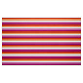 Tissu Drapeau de la fierté lesbienne (5 bandes) (Fat Quarter)