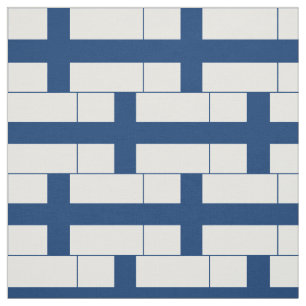 Tissu Drapeau de la Finlande