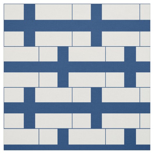 Tissu Drapeau de la Finlande (Échantillon)