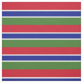 Tissu Drapeau de la Gambie (Échantillon)