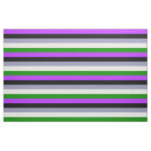 Tissu Drapeau de la Genderqueer Pride (Fat Quarter)