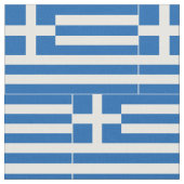 Tissu Drapeau de la Grèce (Fermer)