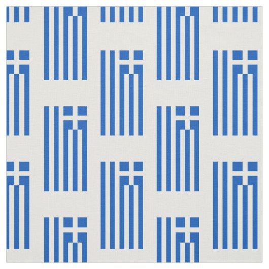 Tissu Drapeau de la Grèce (Échantillon)