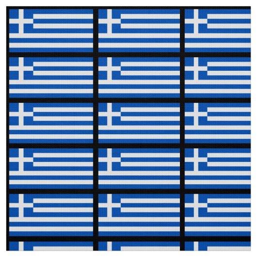 Tissu Drapeau de la Grèce (Échantillon)