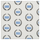 Tissu Drapeau de la Grèce (Échantillon)