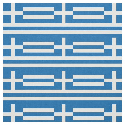 Tissu Drapeau de la Grèce (Échantillon)