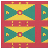 Tissu Drapeau de la Grenade (Fermer)