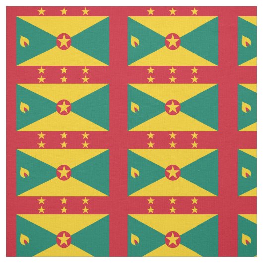 Tissu Drapeau de la Grenade (Échantillon)