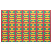 Tissu Drapeau de la Grenade (Fat Quarter)