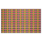 Tissu Drapeau de la Grenade (Fat Quarter)