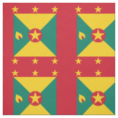 Tissu Drapeau de la Grenade (Échantillon)