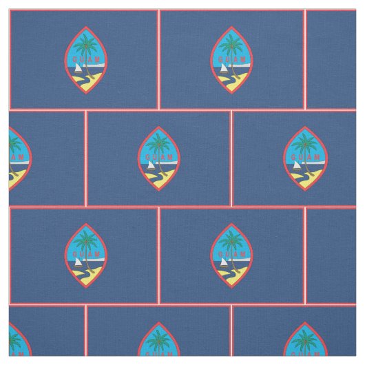 Tissu Drapeau de la GUAM - (Échantillon)