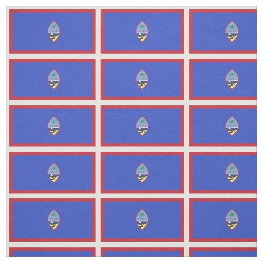 Tissu Drapeau de la Guam (Échantillon)