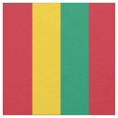 Tissu Drapeau de la Guinée (Fermer)