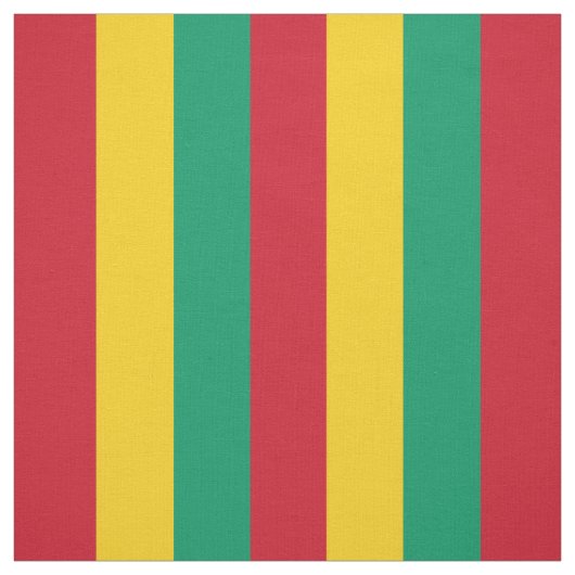 Tissu Drapeau de la Guinée (Échantillon)