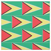 Tissu Drapeau de la Guyane (Échantillon)