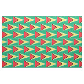 Tissu Drapeau de la Guyane (Fat Quarter)