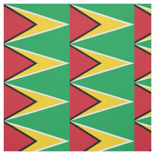 Tissu Drapeau de la Guyane (Échantillon)