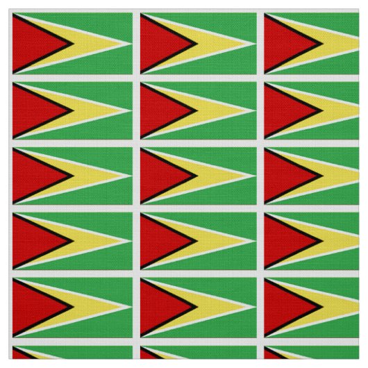 Tissu Drapeau de la Guyane (Échantillon)