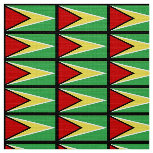Tissu Drapeau de la Guyane (Échantillon)