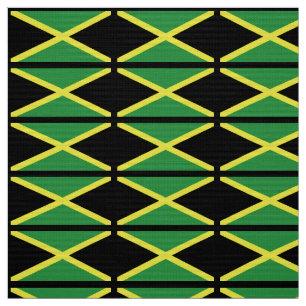 Tissu Drapeau de la Jamaïque