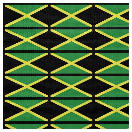 Tissu Drapeau de la Jamaïque (Échantillon)