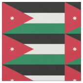 Tissu Drapeau de la Jordanie (Fermer)
