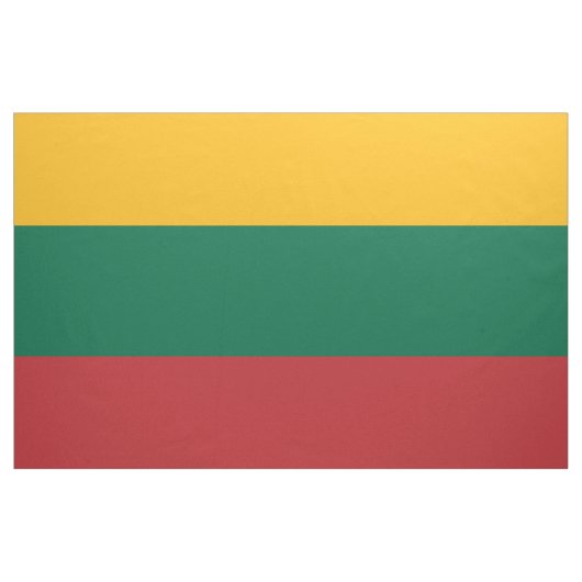 Tissu Drapeau de la Lithuanie (Yard)