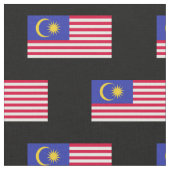 Tissu Drapeau de la Malaisie (Fermer)
