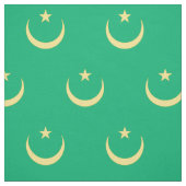 Tissu Drapeau de la Mauritanie (Échantillon)
