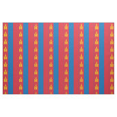 Tissu Drapeau de la Mongolie (Fat Quarter)
