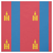 Tissu Drapeau de la Mongolie (Échantillon)