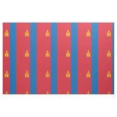 Tissu Drapeau de la Mongolie (Fat Quarter)