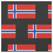 Tissu Drapeau de la Norvège (Fermer)