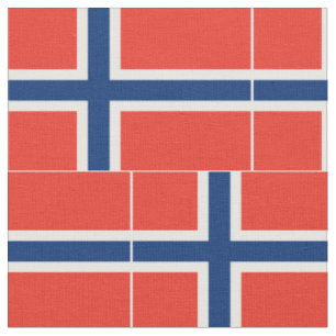 Tissu Drapeau de la Norvège