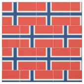 Tissu Drapeau de la Norvège (Échantillon)