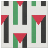 Tissu Drapeau de la Palestine (Fermer)
